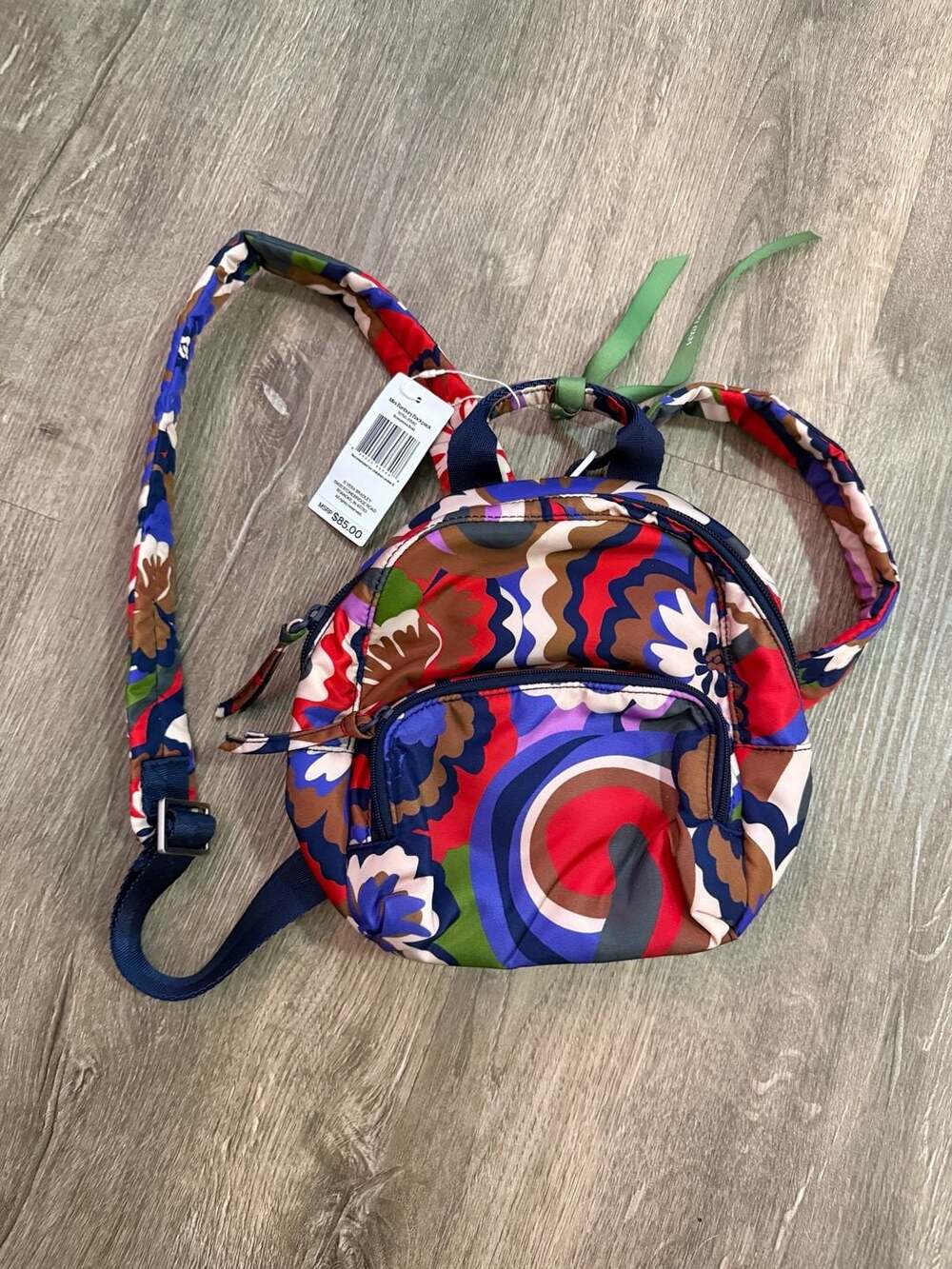 Vera Bradley Mini Banbury Backpack in Bossanova Bold